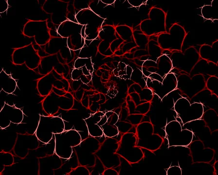 720 X 576 - Heart Vj Loops - 024 库存影片 1062807