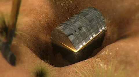 720ChestCoins Stock Footage 810743