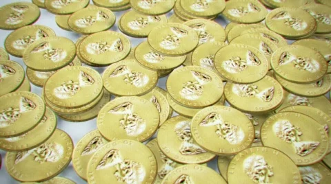 720coins flighTHR Stock Footage 810833