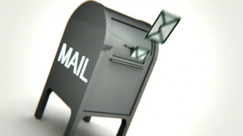 720newMail seq Stock Footage