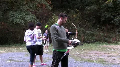 720p Archery 16 Stock-Footage 12355390