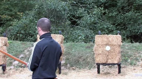 720p Archery 18 Stock-Footage 12355427