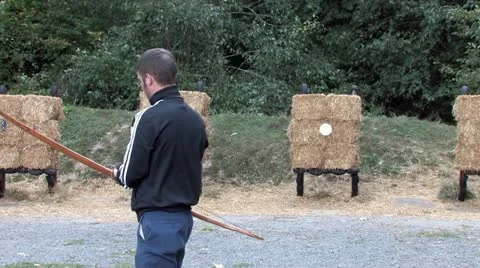 720p Archery 25 Stock-Footage 12355648