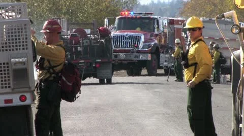 720p Controlled Burn 41 Stock Footage 12386103