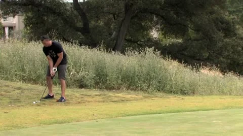 720p Golfing 12 Stock-Footage 11283477