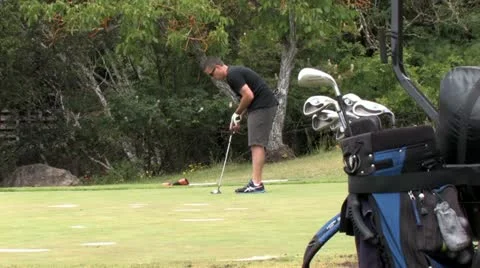 720p Golfing 35 Stock Footage 11332747