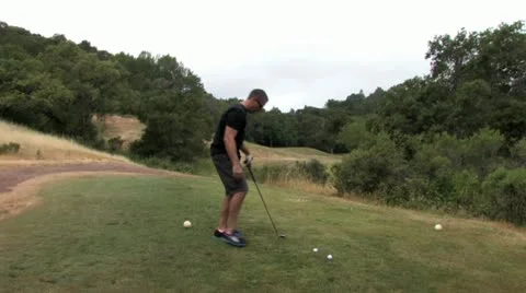 720p Golfing 4 Stock-Footage 11283740