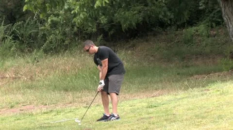 720p Golfing 40 Stock Footage 11332862