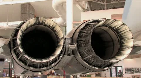 720p Jet Engines Stock-Footage 12657740