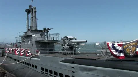 720p Old Submarine 2 Stock Footage 11356144