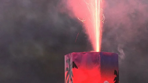 720p Safe and Sane Fireworks 11 Stock Footage 39930748