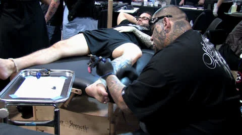 720p Tattoo 14 Stock-Footage 23028917