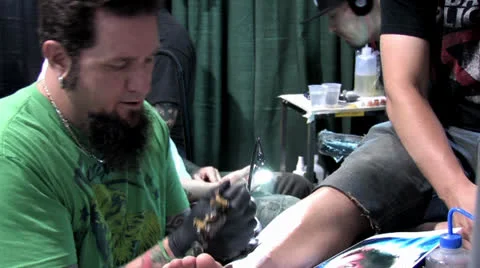 720p Tattoo 5 스톡 동영상 23029768