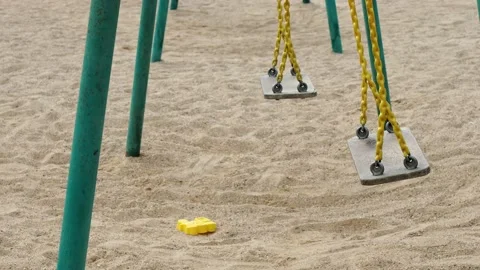 7282315 Empty swing Stock Footage 157880097