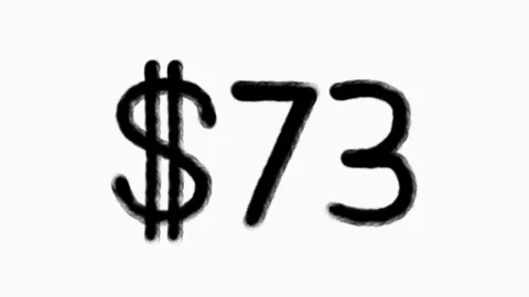 73 Dollar Hand Drawn Animation For Finance Currency Money Business Concept Stock Footage 307028057