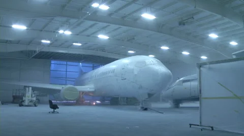 737 In Paint Shop 스톡 동영상 47754295