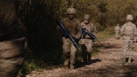 The 737th Training Group revamped U.S. Air Force basic military training video Video stock 115382339