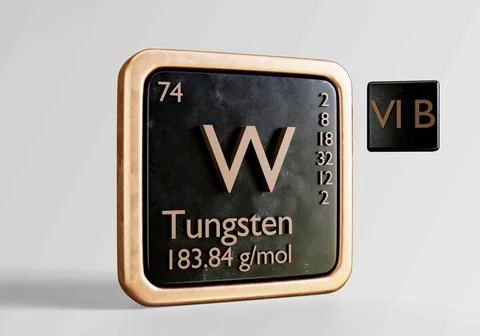 74-Tungsten Stock-Illustration