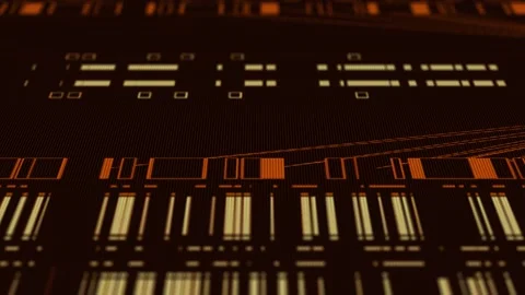 741 - Digital Plane 05 Stock Footage 168069304