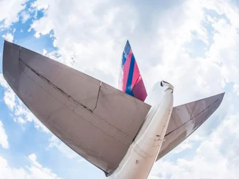 747 tail Stock Photos