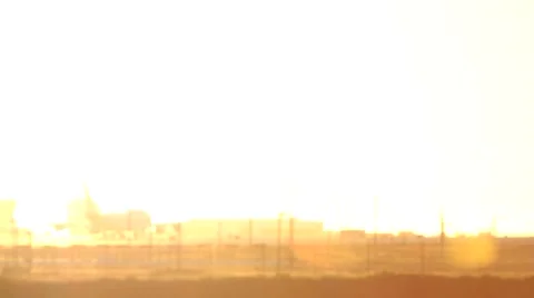 747 TAKES OFF EFFECT SHOT Stock Footage 947803