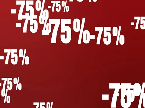 75% SALE Seamless Background Stock Footage 80978269