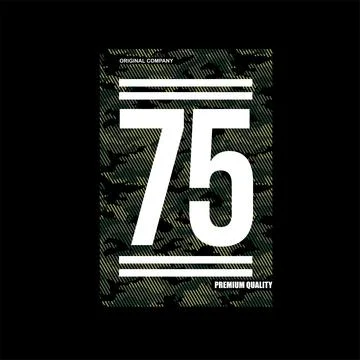 75 texture camo simple vintage fashion Stock Illustration