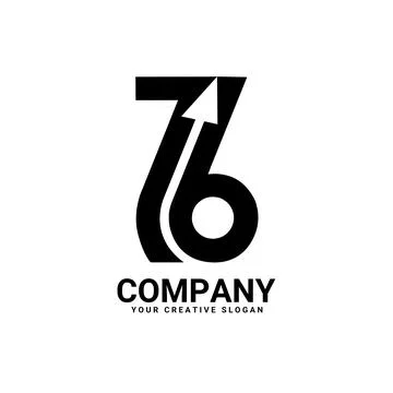 76 logo 스톡 일러스트