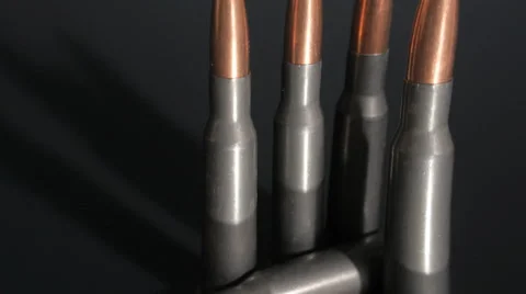 7.62-54r ammo, ammunition Stock Footage 46944586