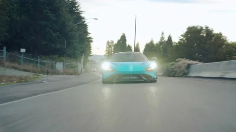 765LT driving on the road Video stock 212450664