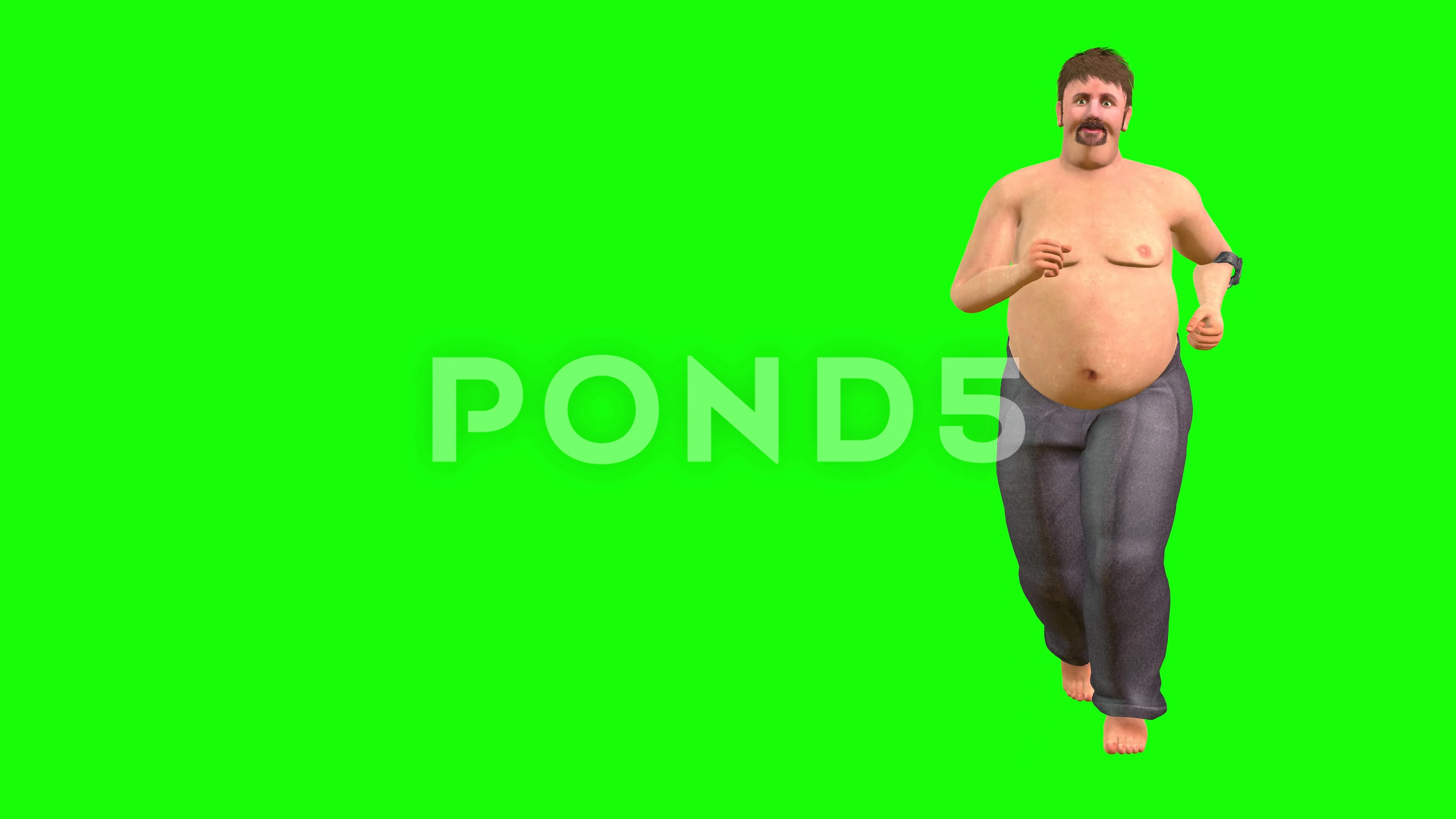 Fat Man Stock Video Footage | Royalty Free Fat Man Videos | Pond5