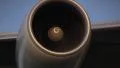 777 Airplane engine close up HD Footage