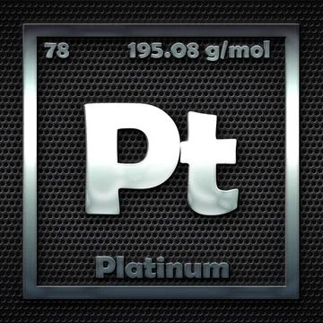 78.-Platinum 스톡 일러스트