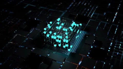 784 - CPU 01 00 color Stock Footage 168073512