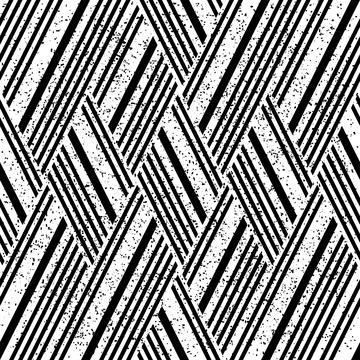 796 Seamless pattern with oblique white and black stripes Stockillustratie