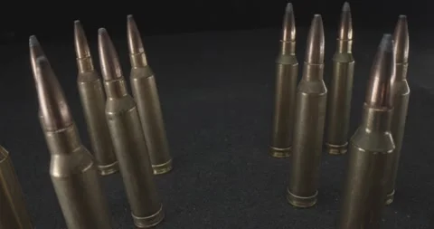 7mm Ammo 1 Video stock 141005286