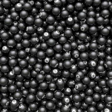 8-ball background Ilustração Stock