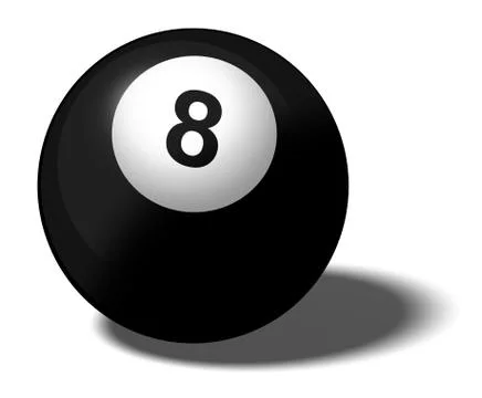8 BALL Stock Illustration
