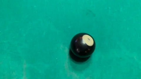 8 Ball Spinning Billards Stock Footage 290066878