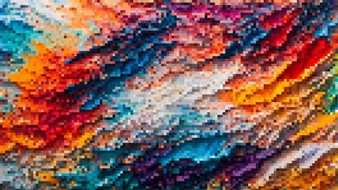 8-bit pixel abstract vector backdrop background Illustrazione stock