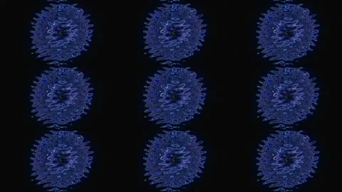 8-bit pixel arcade computer game multi-colored nostalgic old school background. Stock Footage 221651026