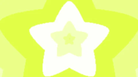 8-bit retro game style, cute star-shaped loop animation (yellow) Stock Footage 309862259