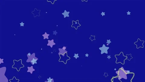 8-bit retro game style: A loop animation with lots of stars Stock Footage 311928293