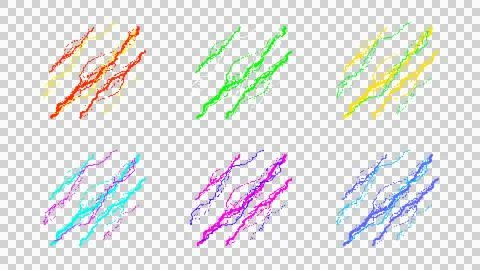 8-bit retro game style colorful plasma effect material Stock Illustration