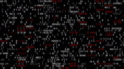 8 bit style code Stock Footage 65510465