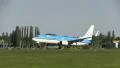 8. KLM plane landing HD Footage