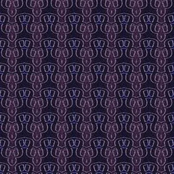 8 knitted pattern in lilac color with black abstract triangles Stock Illustration