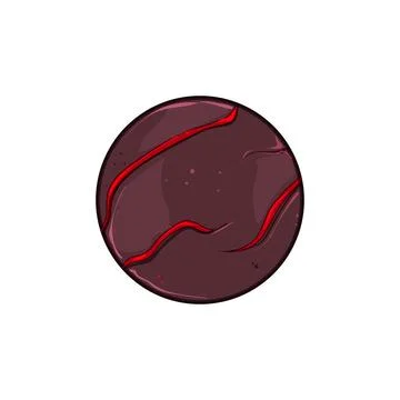 8 lava game button cartoon vector illustration 스톡 일러스트
