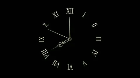 8 o'clock 库存影片 11725005