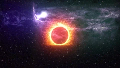 8-Particles Portal start Stock Footage 325328926